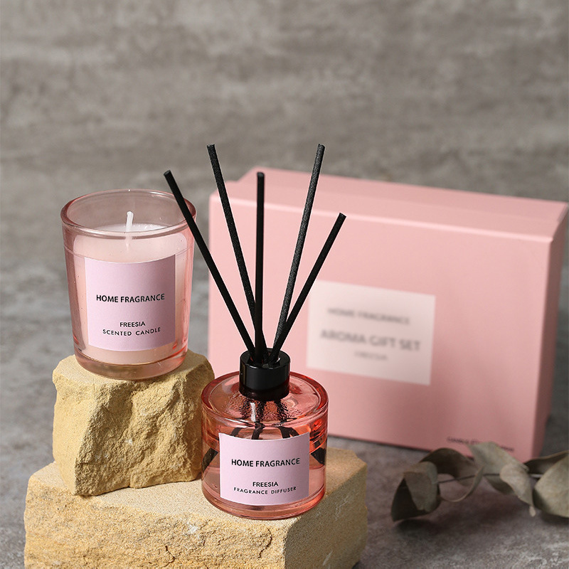 Home Fragrance Set - Подарочный набор: диффузор с ротанговыми палочками