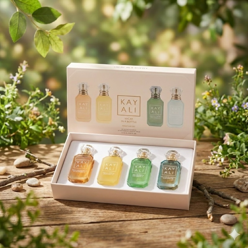 Home Fragrance Vanilla Musk - Набор унисекс-парфюмов KAYALI, 4*10 мл: Стойкие,