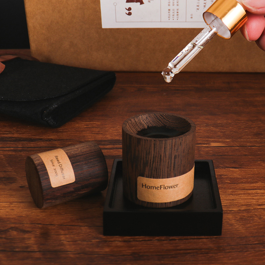 Home Fragrance Diffuser - Диффузор эфирного масла из черного ореха,