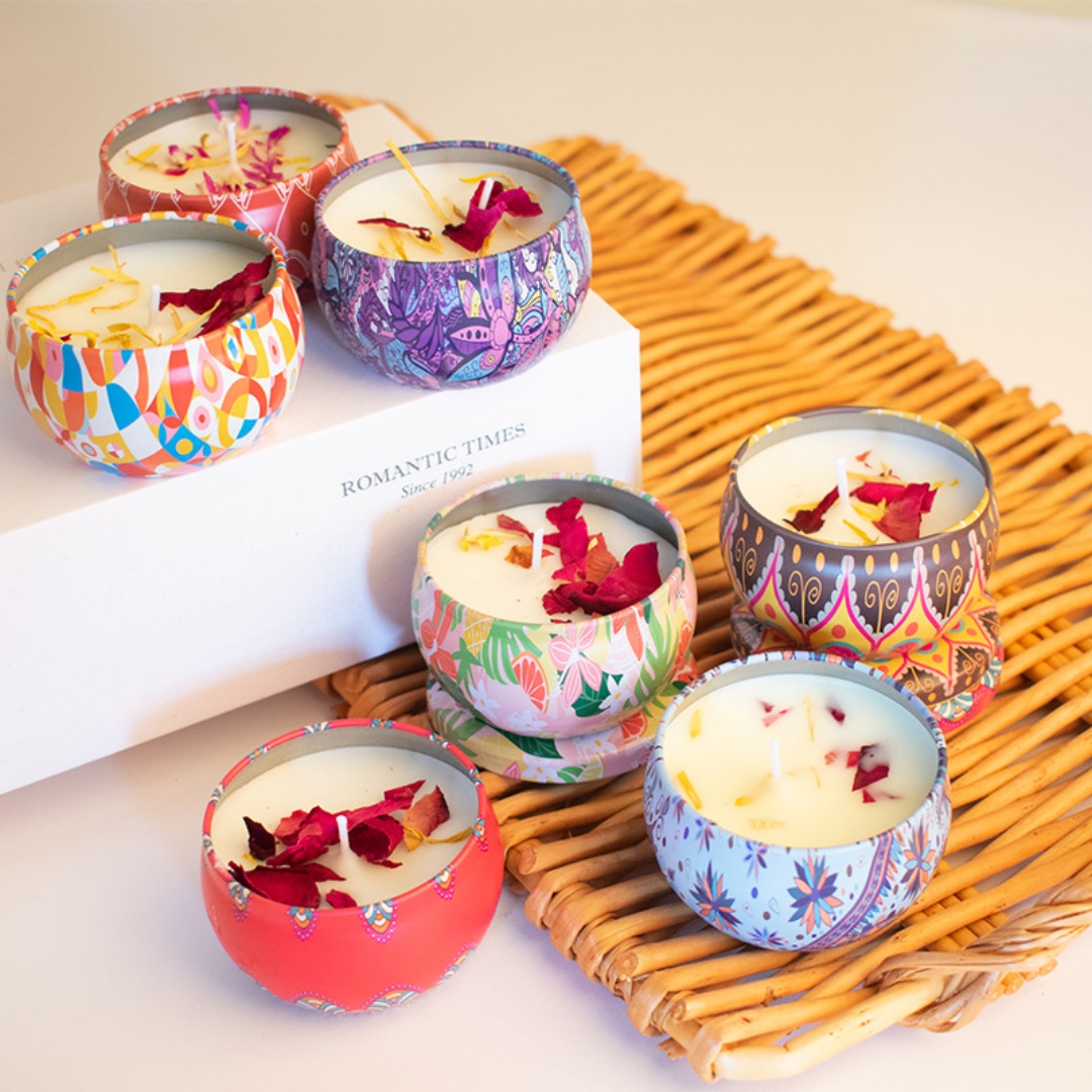 Home Fragrance Rose - Свечи в форме роз, романтическая атмосфера,