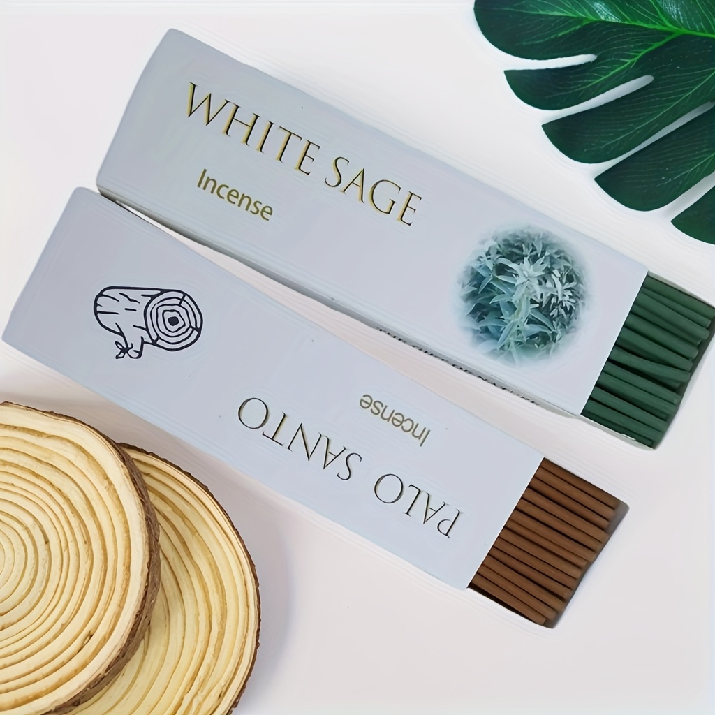 65/130 кусочков белого шалфея, – обзор и цена Smokeless Incense Stick