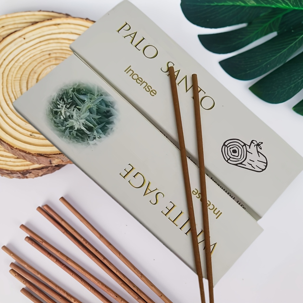 65/130 кусочков белого шалфея, – обзор и цена Smokeless Incense Stick