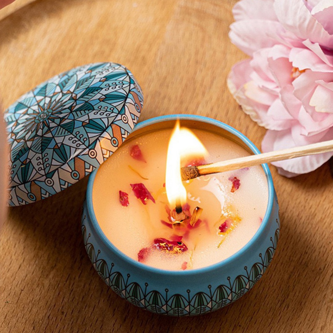 Свечи в форме роз, романтическ – обзор и цена Home Fragrance Rose